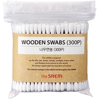 Ватные палочки The Saem Wooden Swabs